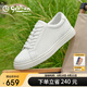 金利來（Goldlion）男鞋休閑鞋簡潔大方緩震舒適板鞋G522430759BBB白色41