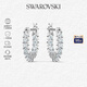 施華洛世奇（SWAROVSKI）【品牌直供】水鉆裝飾耳環(huán)女 女士耳飾送女友禮物 5562126