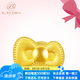 石光年輪Hello Kitty50周年黃金凱蒂貓足金999轉(zhuǎn)運珠項鏈蝴蝶結(jié)手鏈送禮物 足金蝴蝶結(jié)+送編繩
