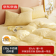 京東京造 230g牛奶雕花絨加厚A類床品四件套 INS風(fēng)設(shè)計 1.8米床 黃油餅干