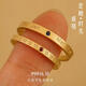 MHFDO紀念日戒指情侶對戒純銀999情侶戒指女小眾定制閉口結婚七夕禮物 純銀本色 店長(cháng) 情侶對戒