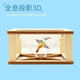 Aseblarm3d全息投影DIY幼兒園學(xué)生手工科技小制作steam科學(xué)實驗科教 全息投影木質(zhì)架子