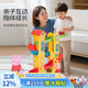 小豬佩奇翻斗車趣味小紅車拼裝滑梯多層旋轉(zhuǎn)軌道男孩女孩生日禮物