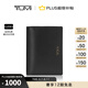 TUMI/途明Nassau SLG男士卡包商務牛皮翻折短款卡包 黑色/01262156DS
