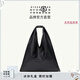 MM6 Maison Margiela[禮物]中號(hào)三角托特包大容量包包水桶包經(jīng)典款腋下包單肩包 T8013黑色-經(jīng)典款