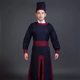 云薔范仲淹包公演出服 古裝話(huà)劇衙役服裝捕頭師爺轎夫獄卒衣服 衙役送帽子 不含褲子靴子 XL 180