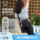 OSPREY 經(jīng)典復(fù)刻斜挎包2L城市單肩通勤便攜旅行隨身包 黑色