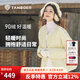 坦博爾（Tanboer）25年新款小個子疊穿羽絨服女短款輕薄秋冬百搭保暖外套TB5330258D 布蕾黃 S (160)