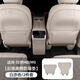 酷車車適用于問界M8座椅后排防踢墊椅背防護(hù)墊防刮耐臟汽車裝飾用品配件 問界M8前排座椅防踢墊【白沙杏】