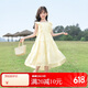 優(yōu)蜜屋女童連衣裙夏季2025新款洋氣兒童公主裙夏天女孩裙子背心裙子夏裝