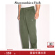 ABERCROMBIE & FITCH男裝24春秋經(jīng)典小麋鹿抓絨美式baggy風(fēng)運(yùn)動(dòng)衛(wèi)褲長(zhǎng)褲KI134-4099 綠色 M (180/80A)