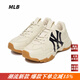 MLB老爹鞋男鞋增高春夏厚底增高LA運動(dòng)休閑鞋韓版洋基NY 新黑標 36.5