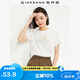 佐丹奴 女裝T恤 棉質(zhì)針織大象的日常印花圓領(lǐng)短袖 13394204 白