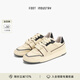 FOOT INDUSTRY 足下工業(yè) 「品牌經(jīng)典」90s滑板鞋運(yùn)動(dòng)休閑復(fù)古訓(xùn)練板鞋百搭舒適 米白/黑色 42