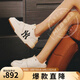 MLB官方男鞋女鞋 運(yùn)動(dòng)鞋子學(xué)長(zhǎng)鞋增高休閑鞋情侶小白鞋板鞋3ASXCA12N 紐約洋基隊(duì)/象牙色/拍大半碼 36.5 230