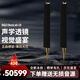 B&O BeoLab18 bo lab18無線藍(lán)牙高端音響家庭影院多媒體音箱 古銅色+木質(zhì)面罩+支架（一對(duì)）