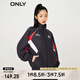 ONLY時(shí)尚潮流休閑復(fù)古拼色立領(lǐng)外套女|123136017 H1Z 黑色BLACK XS 155/76A