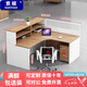 索耀屏風(fēng)工位辦公桌辦公室卡座工作臺(tái)職員桌電腦桌椅組合轉(zhuǎn)角辦公家具 單人位