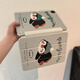 崇尚美適用ipad11保護套2025款ipadA16帶筆槽平板ipad air7/air6保護殼蘋(píng)果10代第9代8代平板電腦卡通殼 【帶帽企鵝S】三折支撐/帶筆槽 iPad11代 (A16)/iPad