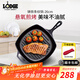 LODGE 【美國進(jìn)口】廚房好物不易粘鍋鑄鐵鍋無(wú)涂層牛排鍋不挑爐灶26cm L8SGP3方形牛排煎鍋 26cm