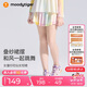 moodytiger【仙女家族】女童短裙速干涼感25年夏季新品輕薄透氣運(yùn)動(dòng)半身裙