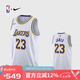 NIKE耐克NBA-【限時秒殺】湖人詹姆斯SW速干球衣男籃球服夏季運(yùn)動背心 白色 XL