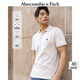 ABERCROMBIE & FITCH【經(jīng)典小麋鹿】男裝25夏季新款通勤POLO衫短袖T恤KI124-5182 白色 S (175/92A)