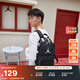 耐克喬丹收納雙肩包書包拉鏈口袋JORDAN AIR DV5304 010黑 均碼