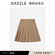 DAZZLE 地素半裙棕色地素百褶裙 棕色 S