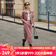 Olrain歐芮兒法式粉色牛仔外套女春裝新款復(fù)古甜美休閑外套 粉色 L