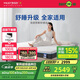 夢百合安安2.0 國家補貼零壓記憶棉獨立彈簧床墊家用護脊床墊子1.8x2米