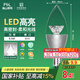 FSL佛山照明尖泡led燈泡燭形尖泡水晶燈泡小螺口E14銀色6.5W白光