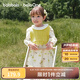 巴拉巴拉童裝寶寶連衣裙套裝女童兒童兩件套2025新款秋裝甜美可愛 白色調(diào)00311 110