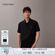 Calvin KleinJeans25早秋新款男純棉珠地網(wǎng)眼ck商務(wù)純色短袖T恤POLO衫4RB012G