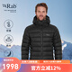 Rab24秋冬新品Electron男士連帽疏水防風(fēng)輕便750蓬鵝絨羽絨服 QDB-69 黑色BLK M