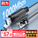 勝為USB轉網線1.5米 網口千兆有線網卡RJ45轉換線路由器寬帶連接線轉接頭筆記本電腦臺式外接EUR1001G