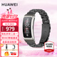 華為（HUAWEI）通話手環(huán) B7 運動智能藍(lán)牙耳機(jī)二合一防水心率睡眠血氧監(jiān)測掃碼計步送男女士朋友禮物10 曜金黑&黑色三珠鋼表帶