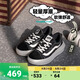 VANS范斯官方 Old Skool Overt CC增高厚底個性舒適男女板鞋 黑色 42