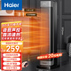海爾（Haier）取暖器家用暖風機強勁暖風電暖器大面積升溫電暖氣臥室客廳電暖風節(jié)能省電快熱爐 【暖風輕音】遙控款HNF-S2048A