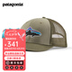巴塔哥尼亞（Patagonia）簡約百搭中冠鴨舌帽棒球帽馬拉松戶外帽子Fitz Roy Trout 38288 RVGN