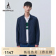 beanpole濱波春季新款男士休閑簡約純色長袖輕量戶外夾克 藏青色 L 180/96A