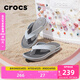 卡駱馳crocs舒樂人字拖輕便舒適百搭|211101 幻灰色-1NM 44 (280mm)