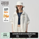 Teenie Weenie【防曬】小熊女裝外套2025夏季新款雙棲彩殼戶外上衣 白色 M