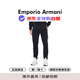 安普里奧·阿瑪尼（Emporio Armani）新款春秋運動(dòng)潮流休閑高級男運動(dòng)褲6RPP90 PJSHZ黑色白標M