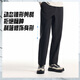 安踏輕薄梭織運動(dòng)長(cháng)褲男士冬季新款彈力健身跑步直筒褲通勤休閑褲