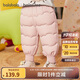 巴拉巴拉balaOne寶寶羽絨褲高腰護(hù)肚長褲男女童冬裝2025保暖208425108208