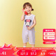 巴拉巴拉嬰兒連體衣男女童哈衣爬服2025夏兩件裝208225120208