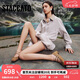思加圖2025春季春日舞曲瑪麗珍鞋奶油單鞋女EA603AQ5 復古棕 37