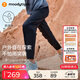 moodytiger兒童褲子拒水耐磨夏季男童長褲彈力寬松高彈女童長褲戶外防蚊褲