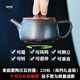 云南紫陶茶壺漢瓦壺可提轉可鳳鳴素面漢瓦小容量純手大口正宗紫陶 可提可轉可鳳鳴漢瓦壺 220ml